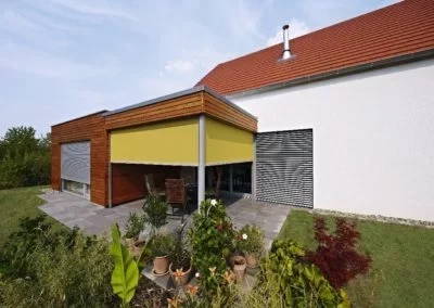 markise-horn Senkrechtmarkisen bei Horn für die Terrassenüberdachung